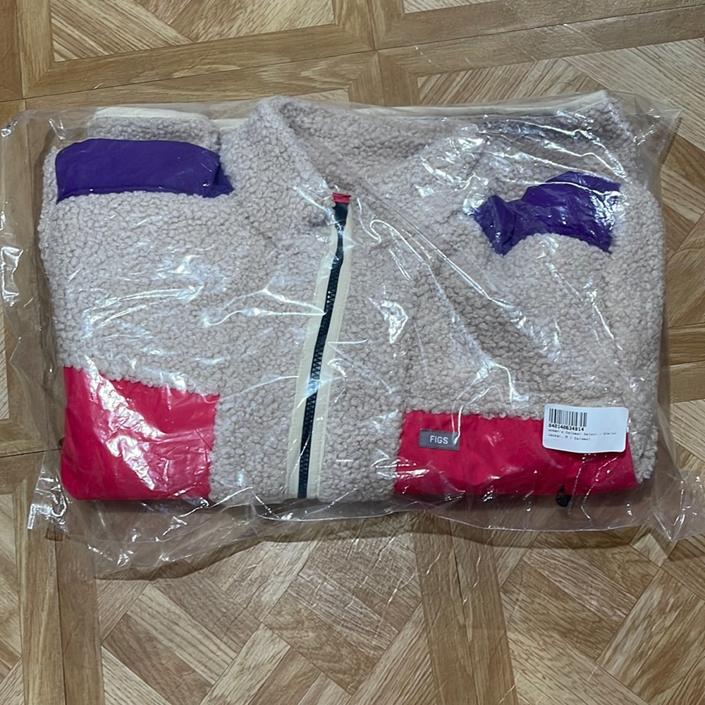 Figs Scrubs Alwyn Sherpa Jacket